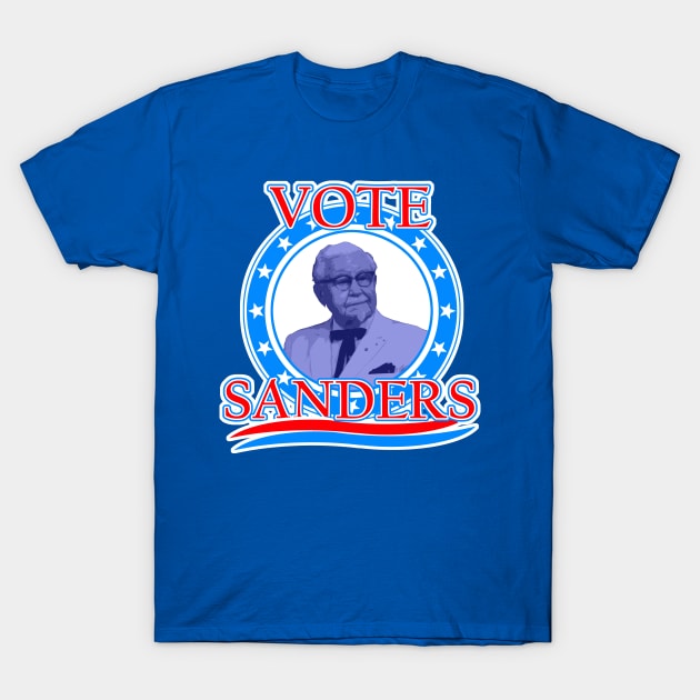 Vote Sanders T-Shirt by crowjandesigns